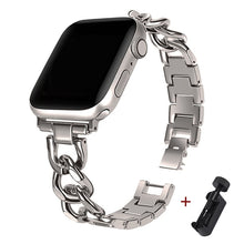 Cargue la imagen en el visor de la galería, Stainless Steel Bracelet for Apple Watch
