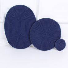 Laden Sie das Bild in den Galerie-Viewer, Round Table Mat Cotton Linen Knitting-1pc - www.novixan.com
