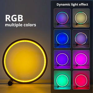 Lámpara de escritorio LED RGB inteligente con control de aplicación Bluetooth