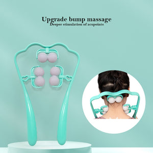 Hand Roller Pressure Point Therapy Neck Massager