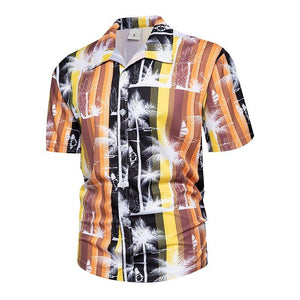 Men's Short Sleeve Hawaiian Shirt - www.novixan.com