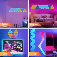 Laden Sie das Bild in den Galerie-Viewer, USB Touch LED Triangle Wall Night für Spielzimmer
