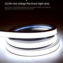 Cargue la imagen en el visor de la galería, Waterproof Silicone 12/24v LED Light Strip
