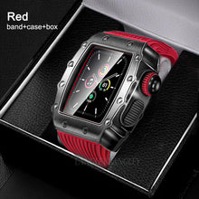 Cargue la imagen en el visor de la galería, Luxury Aluminum Case Watchband Modification Kit for Apple Watch - www.novixan.com
