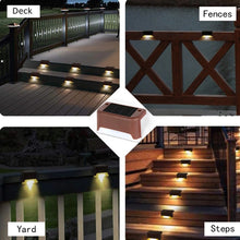Load image into Gallery viewer, Waterproof Outdoor LED Solar Stair Lamp - www.novixan.com
