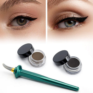 Eyeliner Guide tool Eyeshadow brush and Eyeliner Gel - www.novixan.com