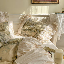 Cargue la imagen en el visor de la galería, Vintage Cotton Duvet Cover Bedding Set - www.novixan.com
