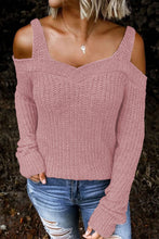 Load image into Gallery viewer, Dew Shoulder Juliette Knitted Sweater

