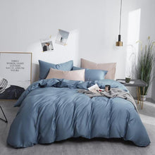 Cargue la imagen en el visor de la galería, Soft Pure Cotton Duvet Cover Set with Bedsheet Pillowcases - www.novixan.com
