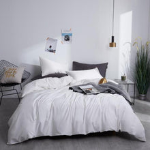 Load image into Gallery viewer, Silky Cotton Duvet Cover Set with Bedsheet Pillowcases - www.novixan.com
