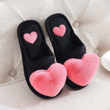 Cargue la imagen en el visor de la galería, Women&#39;s Warm Love Heart Slippers - www.novixan.com
