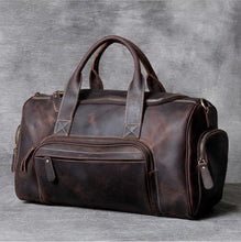 Laden Sie das Bild in den Galerie-Viewer, Designer Business and Travel Leather Bag - www.novixan.com
