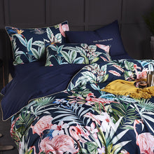 Load image into Gallery viewer, Tropical plant printing Bedding Set Duvet Cover Bed Sheet set Pillowcases - www.novixan.com
