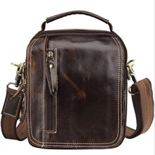 Cargue la imagen en el visor de la galería, High Quality Men&#39;s Mini Shoulder Bag Leather - www.novixan.com
