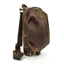 Load image into Gallery viewer, Single Shoulder Back pack Crossbody Leather Bags - www.novixan.com
