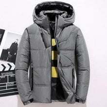 Cargue la imagen en el visor de la galería, Men&#39;s -20 Degree Winter Down Warm Hooded Thick Snow Parka - www.novixan.com
