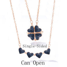 Laden Sie das Bild in den Galerie-Viewer, Four Heart Clover Necklace Pendant - www.novixan.com
