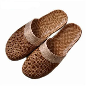 Flax Mesh Breathable Non-Slip Sandals - www.novixan.com