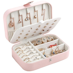 Portable Jewelry Travel Box Organizer - www.novixan.com