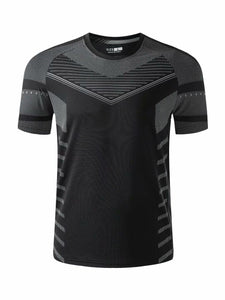 Breathable Short Sleeve Men's Running Fitness T-shirt - www.novixan.com
