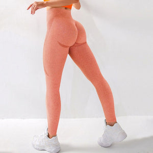Women's High Waist Seamless Leggings Push Up Fitness Yoga Pants - www.novixan.com