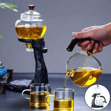 Cargue la imagen en el visor de la galería, Glass Teapot Set With Magnetic Water Diversion - www.novixan.com
