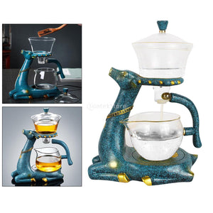 Glass Teapot Set With Magnetic Water Diversion - www.novixan.com