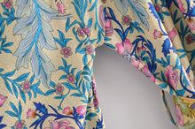 Cargue la imagen en el visor de la galería, Women&#39;s Beach Kimono Floral Blouse Bikini Cover Up - www.novixan.com
