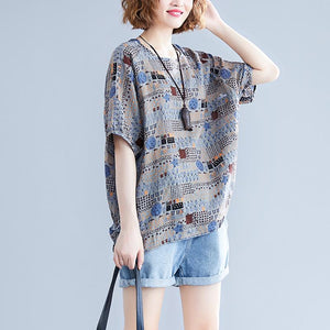 Women's Plus Size Cotton Korean Style T-Shirt - www.novixan.com
