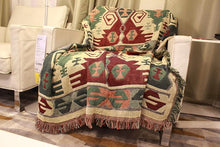 Laden Sie das Bild in den Galerie-Viewer, Aztec tribal blanket Decorative Blanket - www.novixan.com
