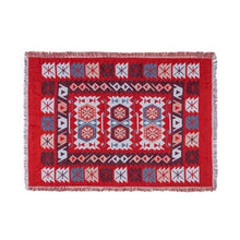 Laden Sie das Bild in den Galerie-Viewer, Aztec tribal blanket Decorative Blanket - www.novixan.com
