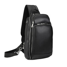 Cargue la imagen en el visor de la galería, Vintage Design  Crossbody Outdoor Leather Backpack - www.novixan.com
