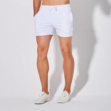 Cargue la imagen en el visor de la galería, Men&#39;s Breathable Fitness Running Shorts Plus Size - www.novixan.com
