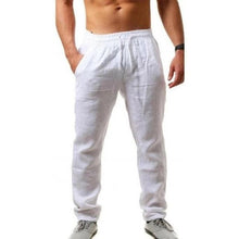 Load image into Gallery viewer, Cotton Linen Breathable Solid Color Pants - www.novixan.com

