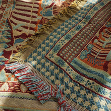 Laden Sie das Bild in den Galerie-Viewer, Double Sided Knitted Bohemian Blanket - www.novixan.com
