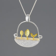 Laden Sie das Bild in den Galerie-Viewer, Handmade Fine Jewelry My Little Garden Pendant-Without Necklace - www.novixan.com
