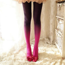 Load image into Gallery viewer, Velvet Tights Gradient Opaque Seamless Stockings - www.novixan.com
