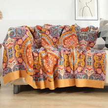 Cargue la imagen en el visor de la galería, Bohemian Cotton Blanket Throw Cover For Sofa and Bed - www.novixan.com
