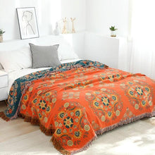 Load image into Gallery viewer, Bohemian Cotton Blanket Throw Cover For Sofa and Bed - www.novixan.com
