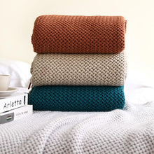 Load image into Gallery viewer, Knitted Anti-pilling Soft Bed Blanket Sofa Cover - www.novixan.com
