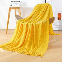 Laden Sie das Bild in den Galerie-Viewer, Knitted Anti-pilling Soft Bed Blanket Sofa Cover - www.novixan.com
