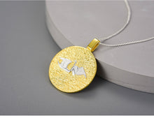 Load image into Gallery viewer, Swan Lake-Be together Round Pendants and Necklaces - www.novixan.com
