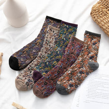 Laden Sie das Bild in den Galerie-Viewer, Women&#39;s Cotton Socks Long Socks - www.novixan.com
