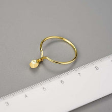 Laden Sie das Bild in den Galerie-Viewer, Handmade 18K Gold Minimalist Style Light Bulb Rings - www.novixan.com
