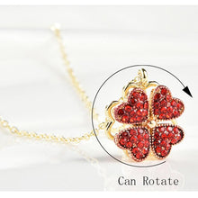 Load image into Gallery viewer, Four Heart Clover Necklace Pendant - www.novixan.com
