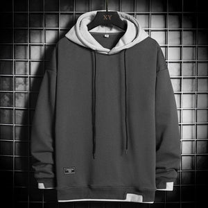 Men's Hip Hop Pullover Hooded Streetwear Plus Size - www.novixan.com