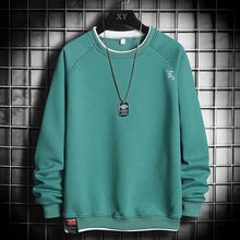Load image into Gallery viewer, Fleece Solid Hip Hop Baggy Pullover Sweatshirt Plus Size - www.novixan.com
