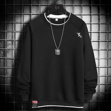 Cargue la imagen en el visor de la galería, Fleece Solid Hip Hop Baggy Pullover Sweatshirt Plus Size - www.novixan.com
