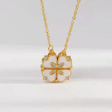 Laden Sie das Bild in den Galerie-Viewer, Heart Shape Four-leaf Clover Pendant Necklace - www.novixan.com
