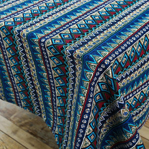 Bohemian Dining Cotton Tablecloth - www.novixan.com